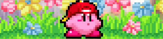 A gif of Kirby's Adventure crane minigame.